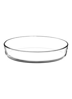 Borcam Oval Glass Tray Clear  - Image 1