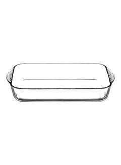 Borcam Rectangular Glass Tray Clear 3.85Liters  - Image 1