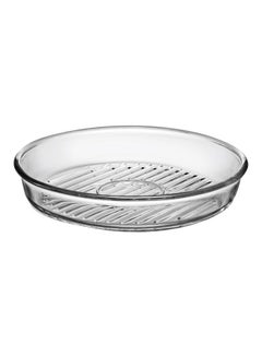 Borcam Round Glass Tray Clear 1.72Liters  - Image 1