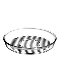 Borcam Round Glass Tray Clear 2.95Liters  - Image 1