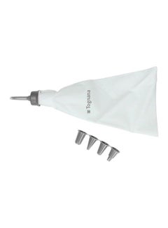 Tognana 5-Piece Nozzles With Pastry Bag White/Grey 