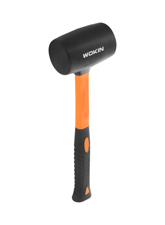 WOKIN Rubber Mallet Orange/Black 450grams 