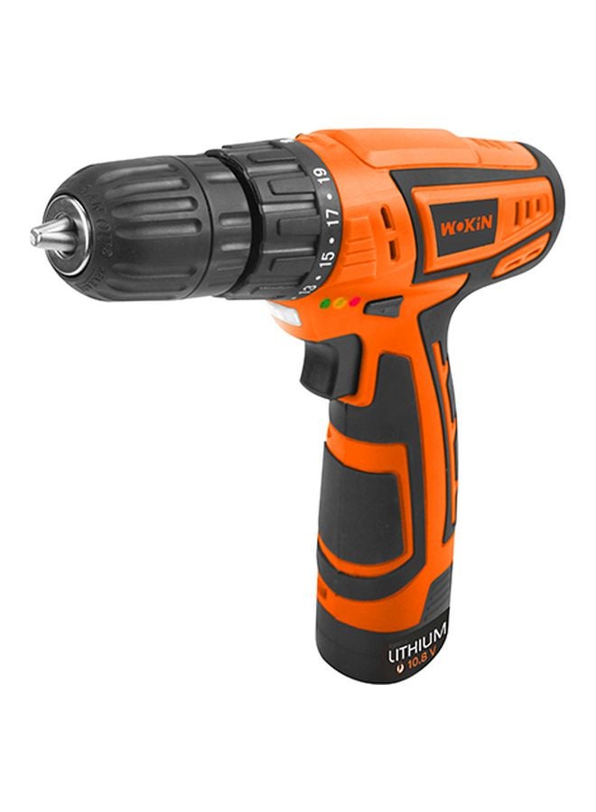WOKIN Li-Ion Cordless Drill Orange/Black 24inch 