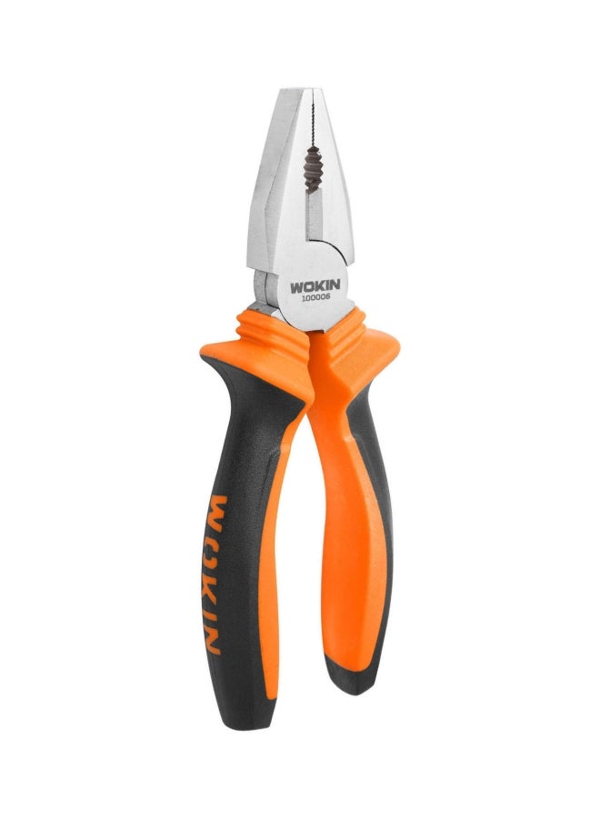 WOKIN Steel Plier Orange/Black/Silver 7inch 