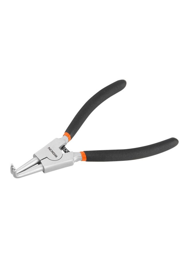 WOKIN Internal Bent Pliers Orange/Black 7inch 