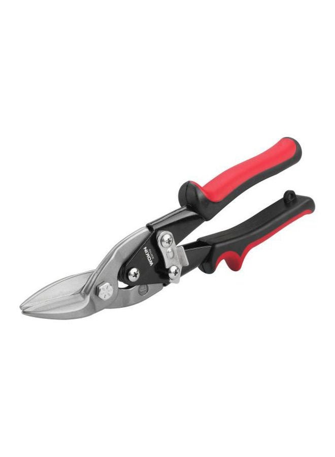 WOKIN Left Handed Aviation Snip Red/Black/Silver 10inch 