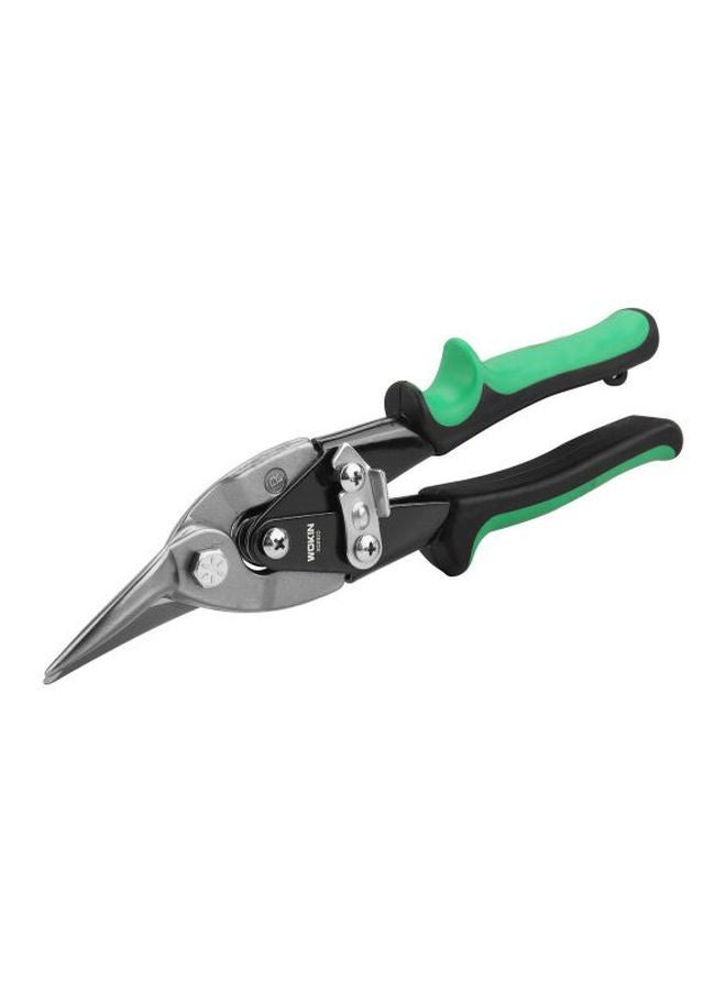 WOKIN Right Handed Aviation Snip Green/Black/Silver 10inch 