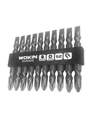 10-Piece Double End Screwdriver Bit Set Silver - v1595605751/N39462471A_1