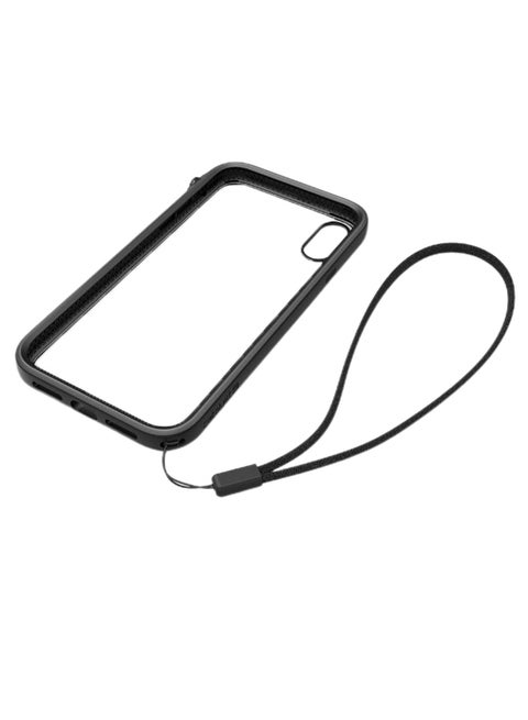Impact Protective Case Cover For Apple iPhone XR Black/Clear