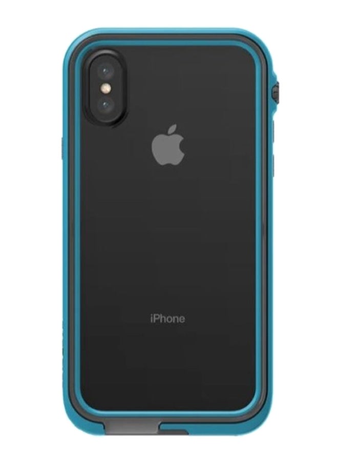 Catalyst Waterproof Protective Case Cover For Apple iPhone X Blue/Clear - Image 1