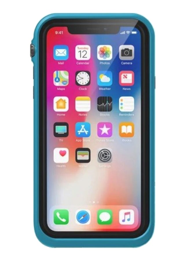 Catalyst Waterproof Protective Case Cover For Apple iPhone X Blue/Clear - Image 2