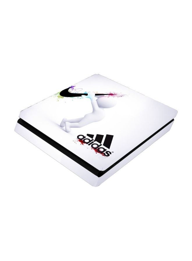Beauenty 4-Piece Adidas Printed Console And Controller Sticker Set - Sony PlayStation 4 Slim - Image 2