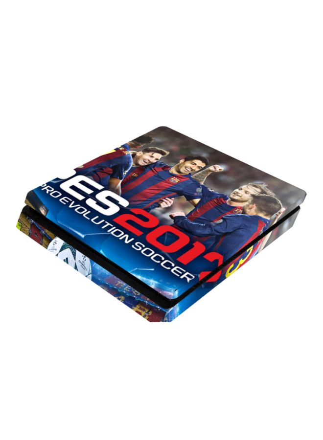 Beauenty 4-Piece PES 2017 Themed Printed Console And Controller Sticker - PlayStation 4 Slim - Image 4