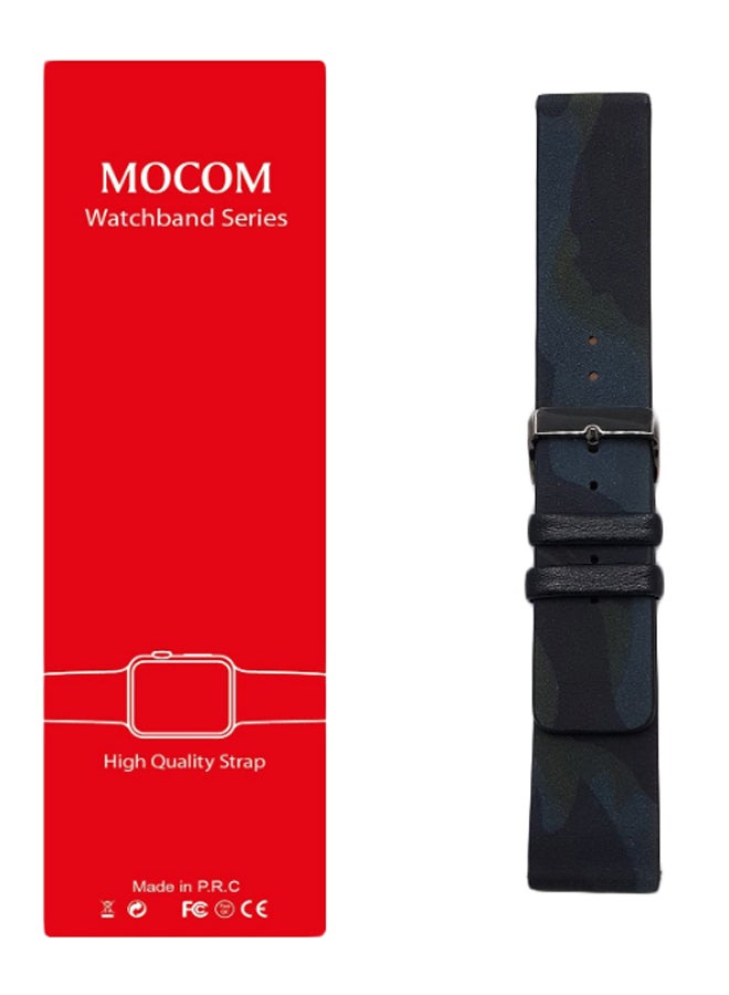 موكوم سوار بديل لساعة سامسونج جالاكسي الذكية أزرق/أسود/أخضر - Image 2