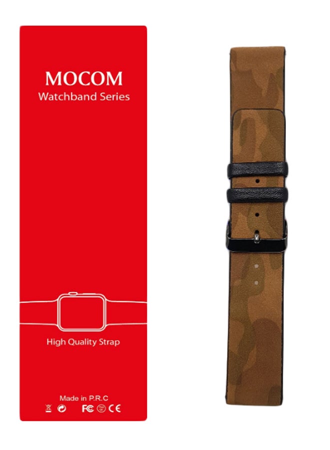 موكوم سوار بديل للسّاعة الذكية سامسونج جالاكسي بني - Image 2