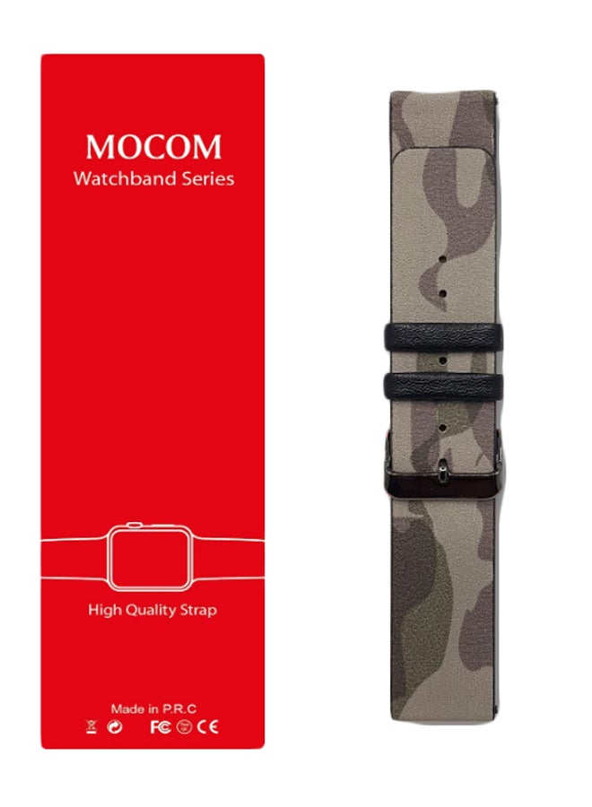 موكوم سوار بديل لساعة سامسونج جالاكسي الذكية رمادي - Image 2