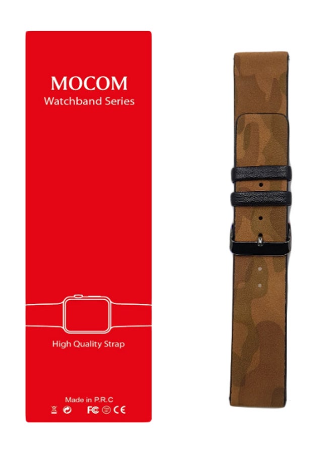 موكوم سوار بديل أنيق لساعة هواوي الذكية طراز GT/GT 2/GT 2E بني - Image 2