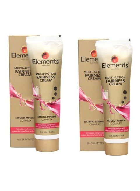 Pack Of 2 Multi Action Fairness Cream 2x100grams