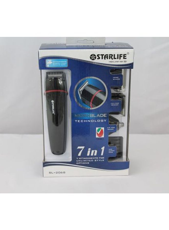STARLIFE 7-In-1 Trimmer Set Black - Image 2