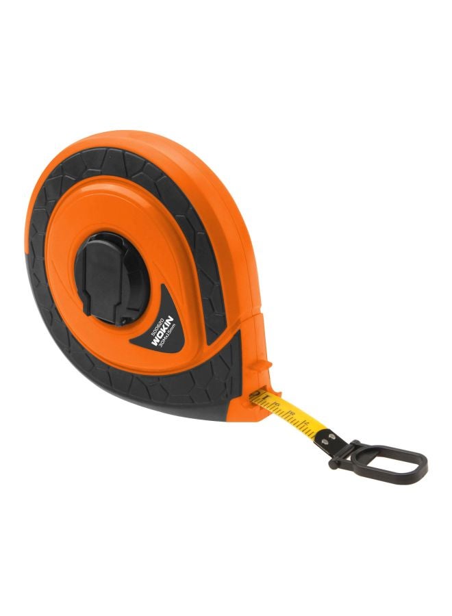 WOKIN Fibreglass Measuring Tape Orange/Red/Yellow 50x0.015meter 
