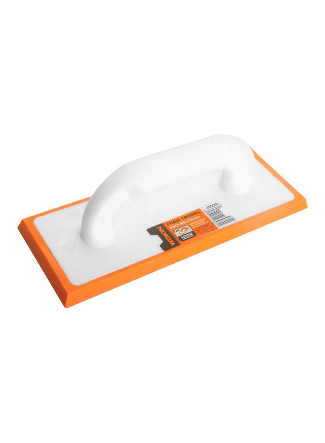WOKIN Foam Trowel White/Orange 250x95x13mm
