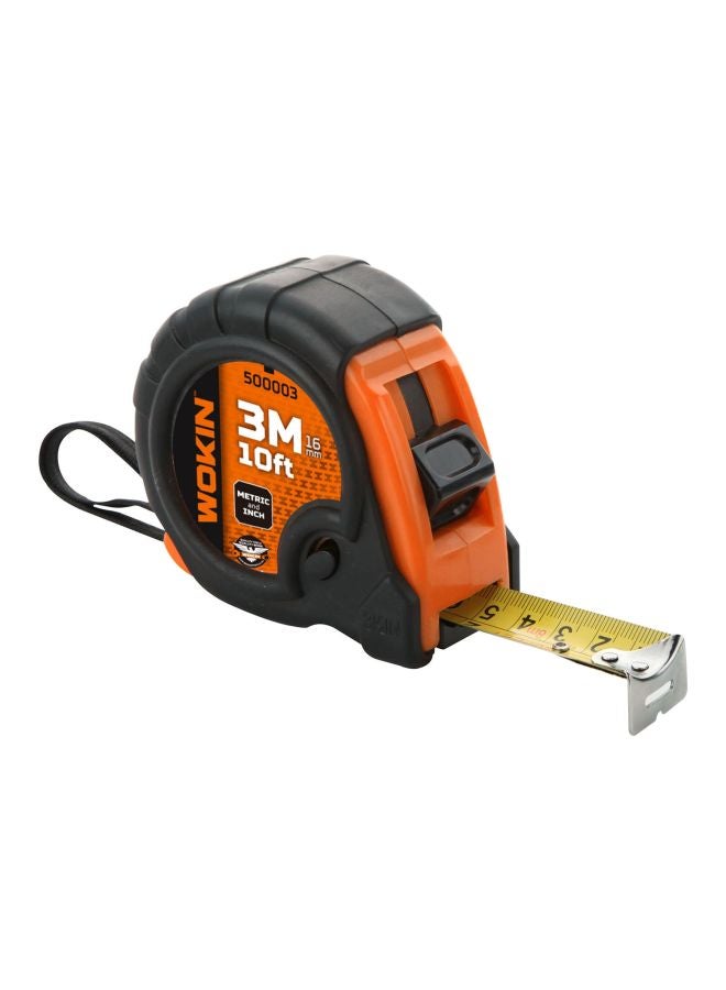 ووكين شريط قياس برتقالي/أسود/أصفر 5متر