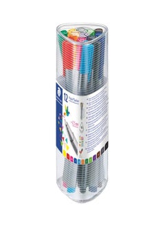 STAEDTLER 12-Piece Triplus Fineliner Pen Multicolour  - Image 1