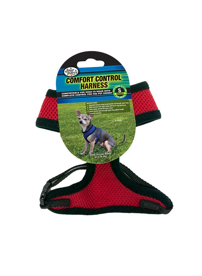 four paws - Comfort Control Harness Red Small - Image 1