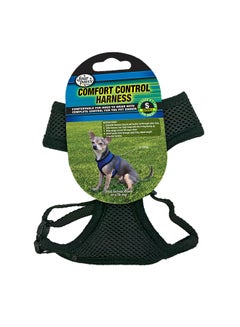 four paws Comfort Control Harness Black Small 