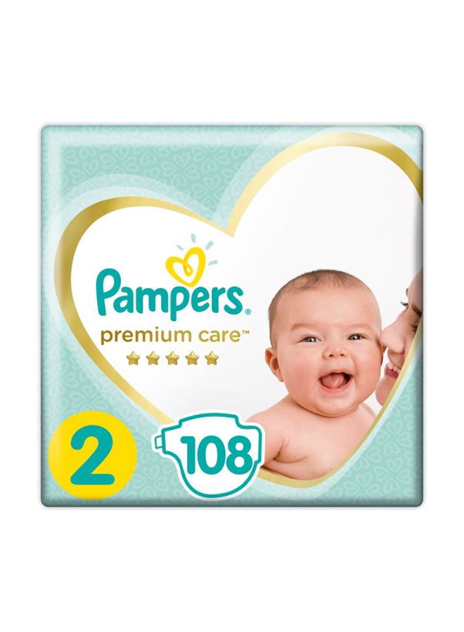 Pampers Premium Care Size 2, 108 Count 