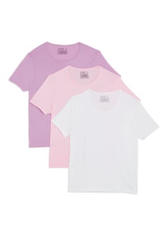 Pack Of 3 Undershirts Assorted Color/Print