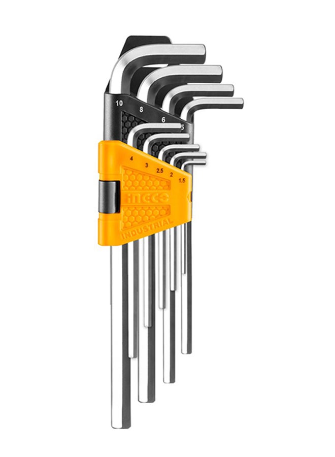 9-Piece Hex Key Set Silver