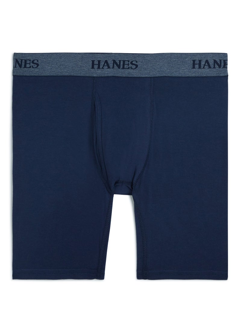 Hanes - Pack of 3 Men's Ultimate Stretch Boxer Brief Assorted Color/Print - Image 1