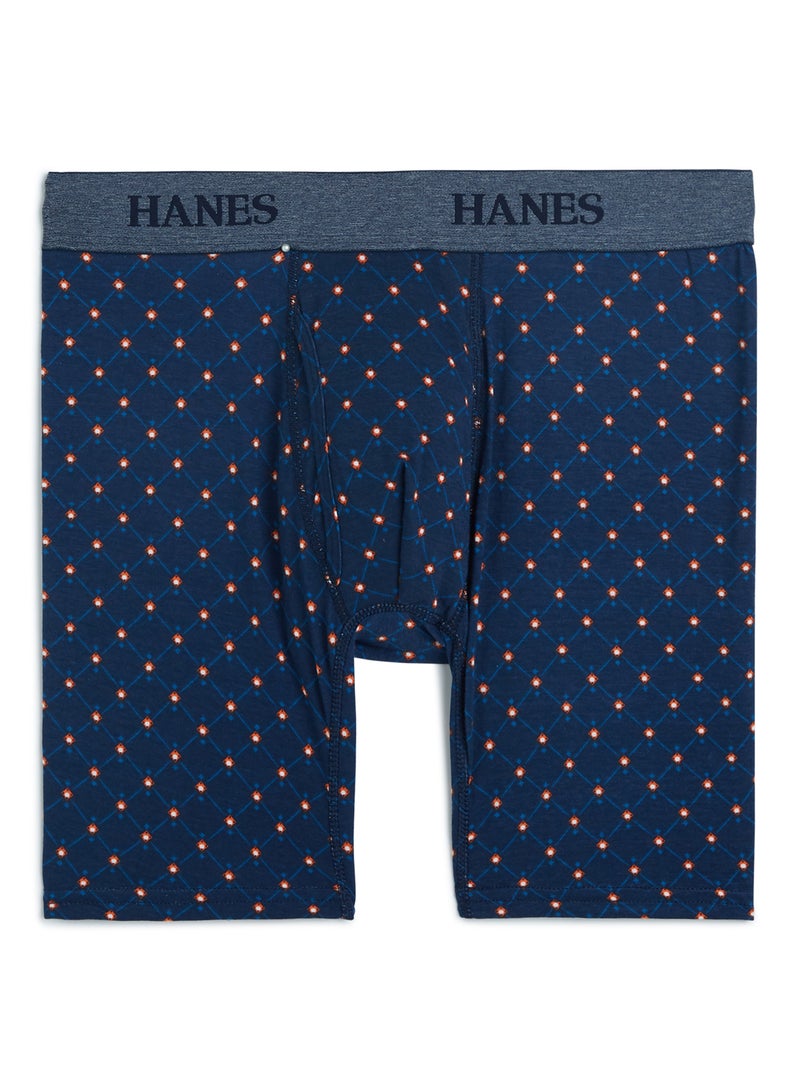 Hanes - Pack of 3 Men's Ultimate Stretch Boxer Brief Assorted Color/Print - Image 1