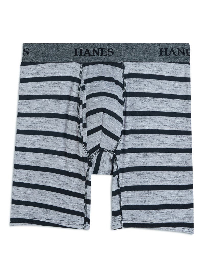 Hanes - Pack Of 4 Boxer Brief Assorted Color/Print - Image 1