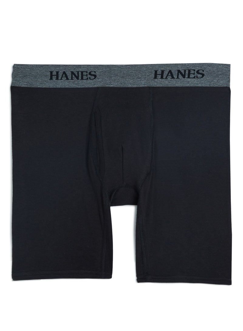 Hanes - Pack Of 4 Boxer Brief Assorted Color/Print - Image 1