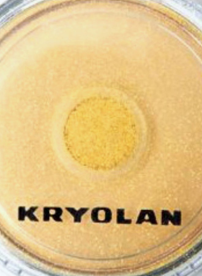 Kryolan Professional Satin Highlighter Powder Gold - Image 2