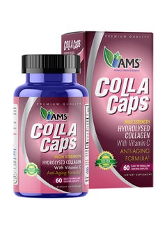AMS Collacaps Hydrolysed Collagen, 60 Tablets 