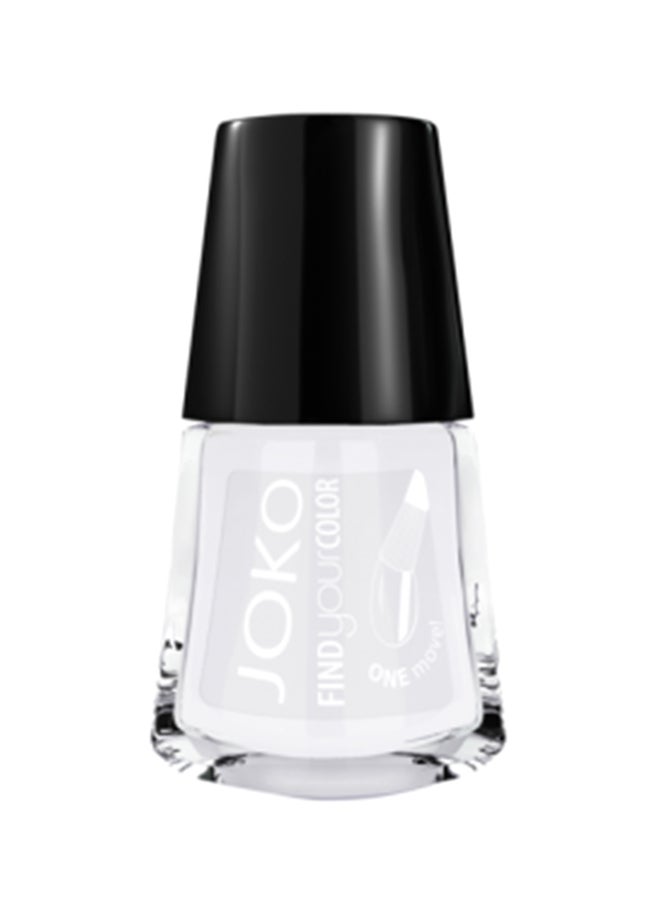 JOKO - Glossy Nail Polish White - Image 1