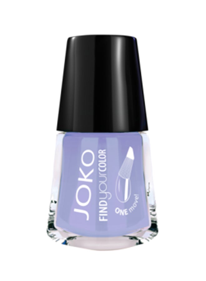 Glossy Nail Polish Blue