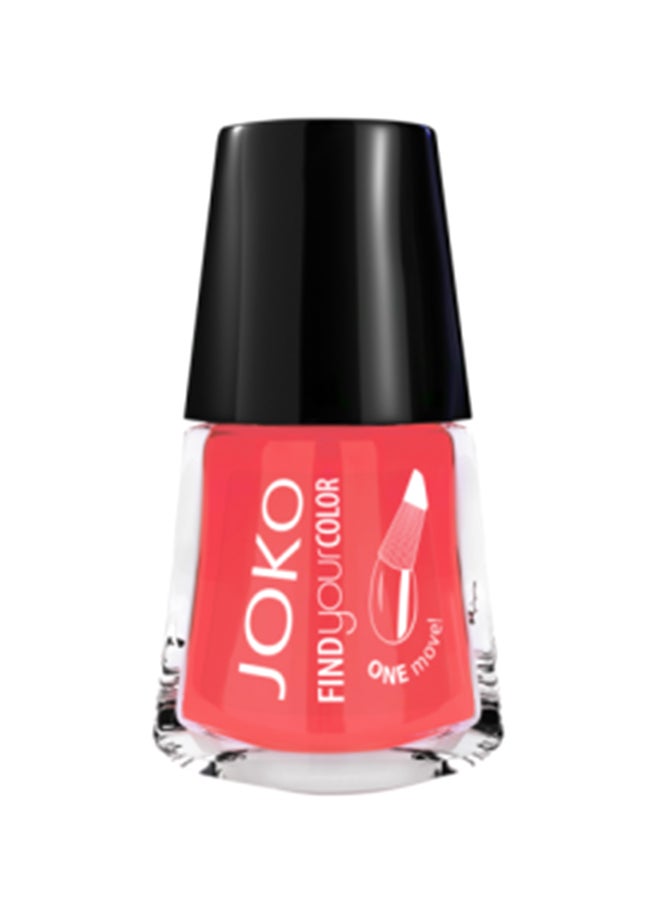 Glossy Nail Polish Coral