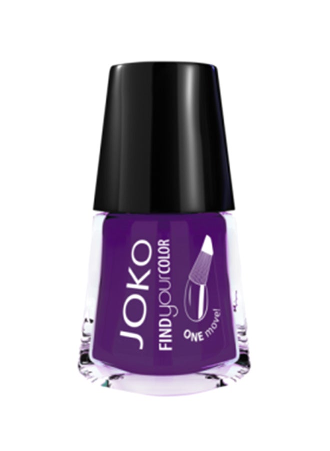 Glossy Nail Polish Purple