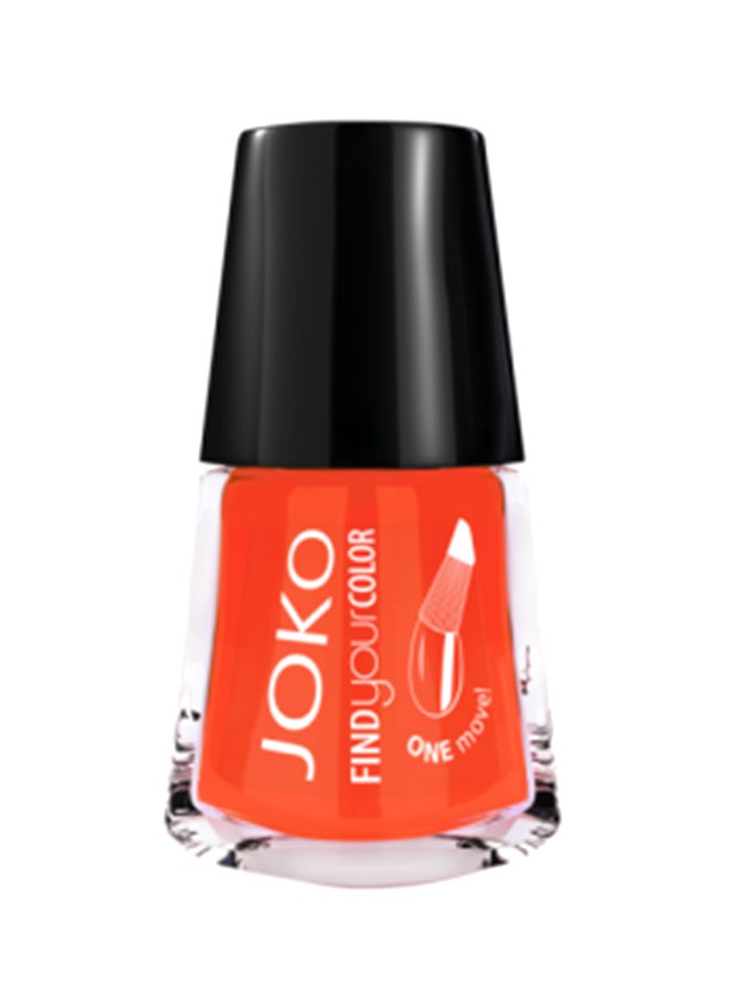 Glossy Nail Polish Orange