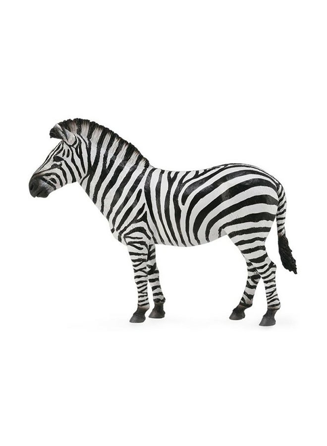 CollectA Common Zebra Animal Figure Toy  - Image 1