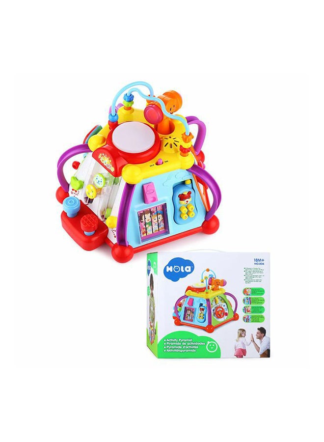 هولا لعبة الهرم التفاعلية 30x40x25سم - Image 1