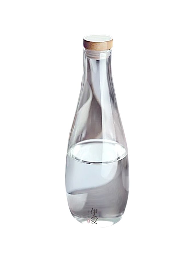 China - Glass Water Bottle Clear 480ml - Image 1