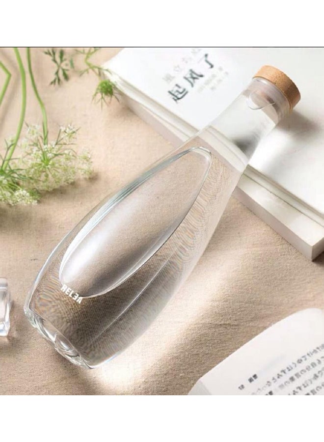 China - Glass Water Bottle Clear 480ml - Image 1