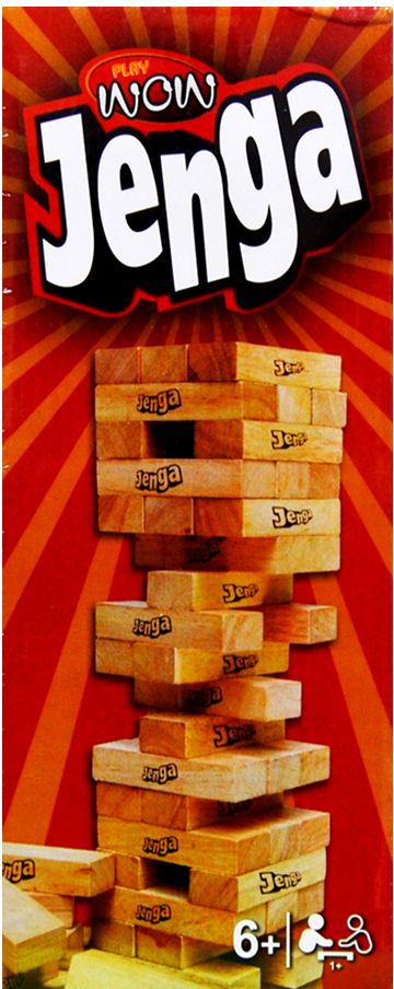 WOW Jenga Family Game 58010  - Image 3
