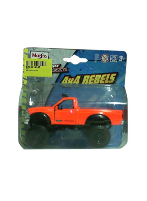 4x4 Rebels Assorted Officially Licensed Scaled Replicas of Collectible Diecast Metal Models with Exquisite Detailing for All Age. 4.5inch