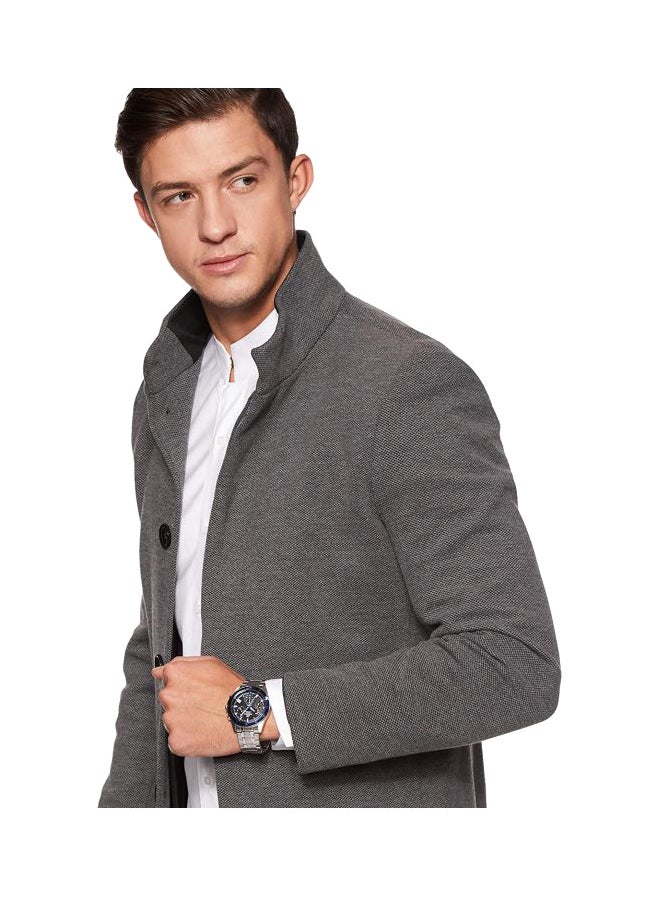 CASIO Men's Edifice Chronograph Watch EFV-540D-1A2VUDF - 49 mm - Silver - Image 4